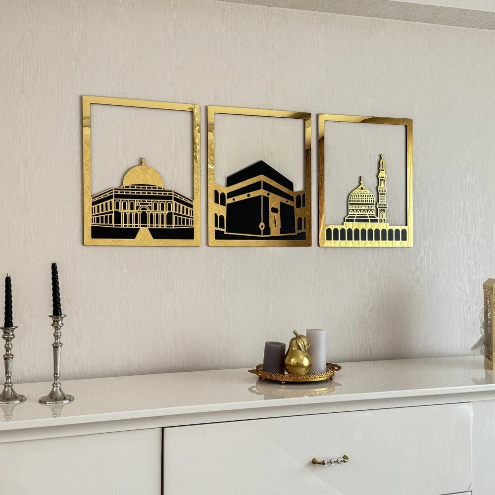 Haramain & Al-Aqsa Wall Art